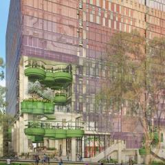 Sketch of Andrew N. Liveris Building